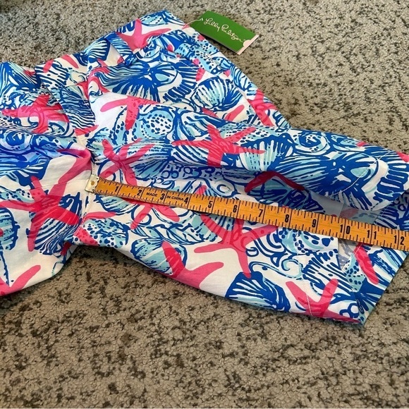NWT Lilly Pulitzer Resort White She She Shells Chipper Shorts Size 4 - Picture 10 of 12
